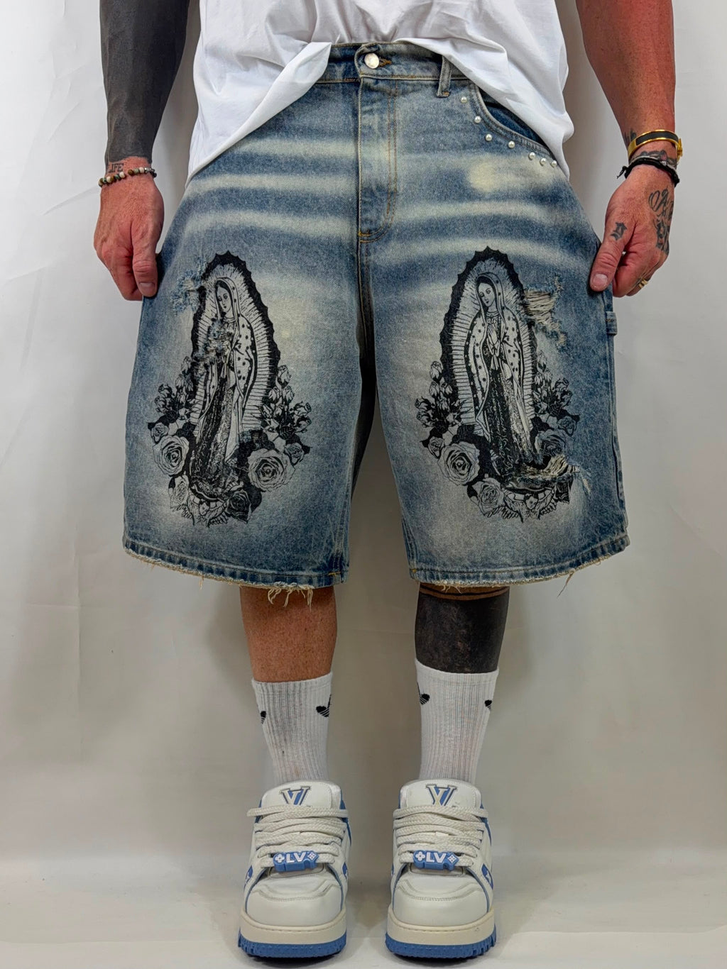 Short denim Saint