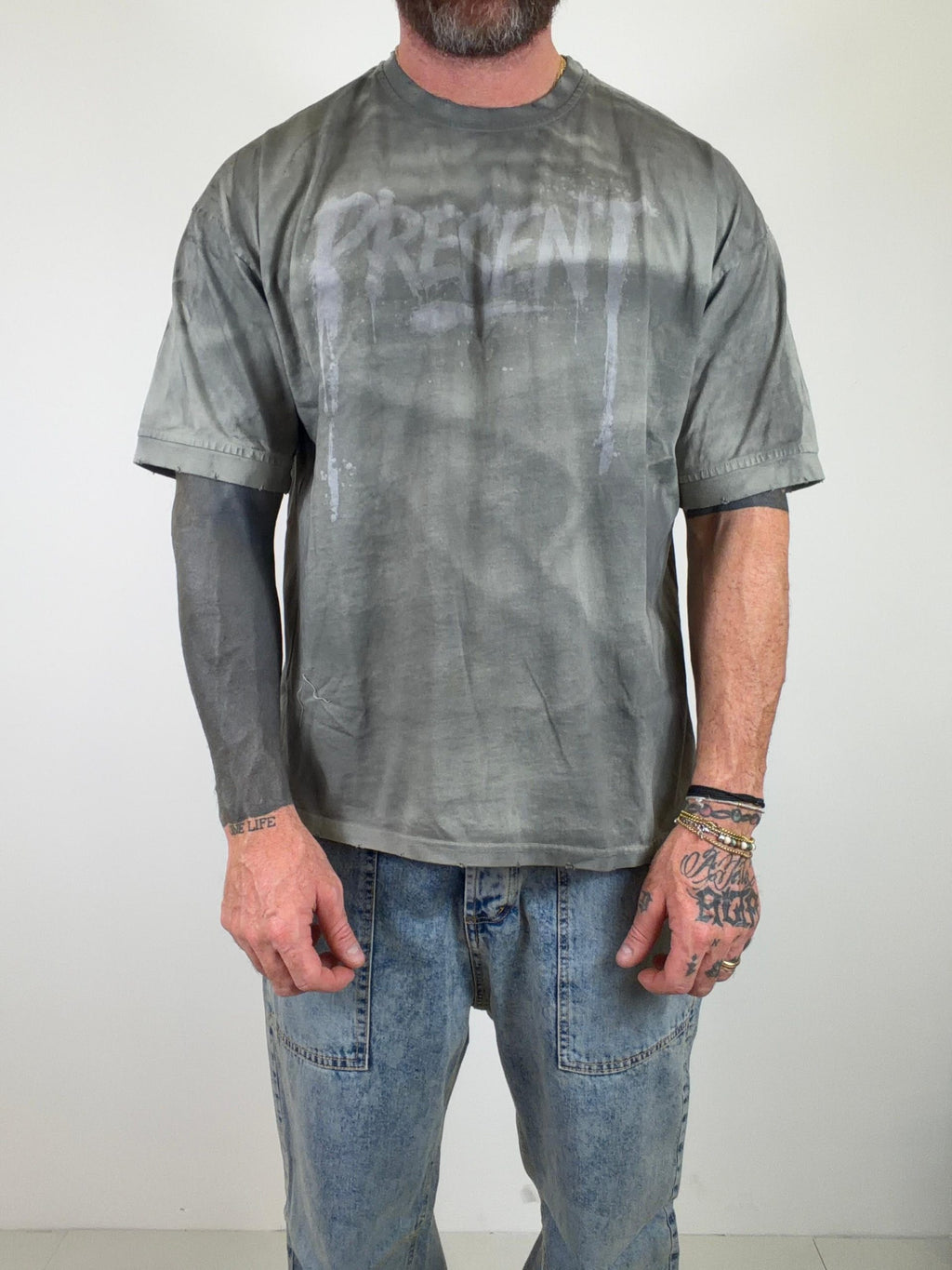 Shirt effetto lavanda Present