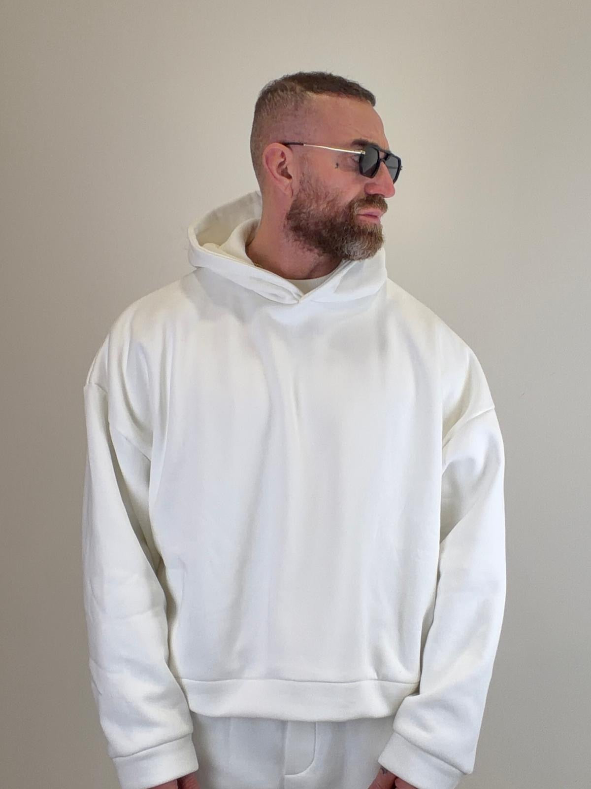 Felpa big over white