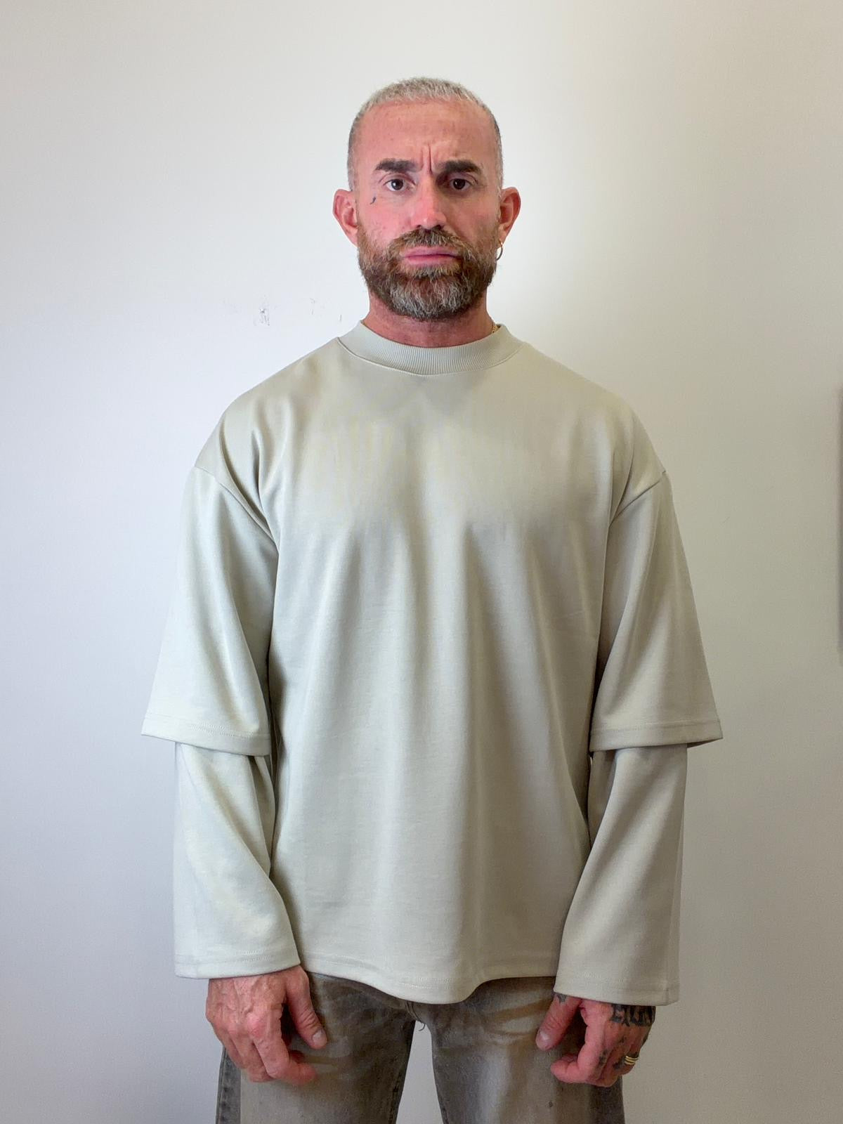 Shirt longsleeve double