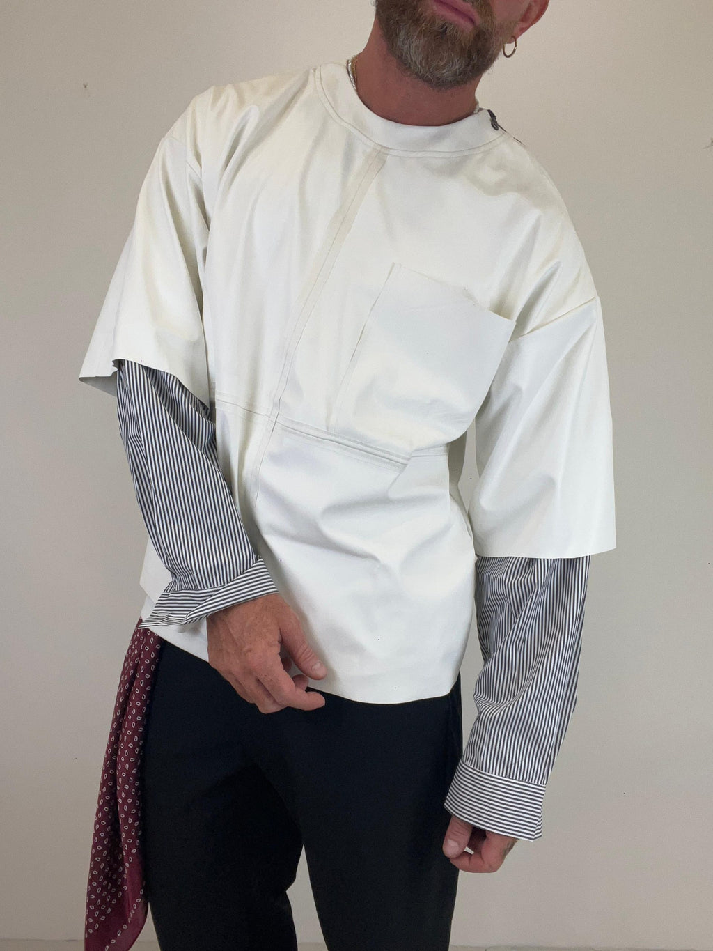 Shirt ecopelle Manica camicia