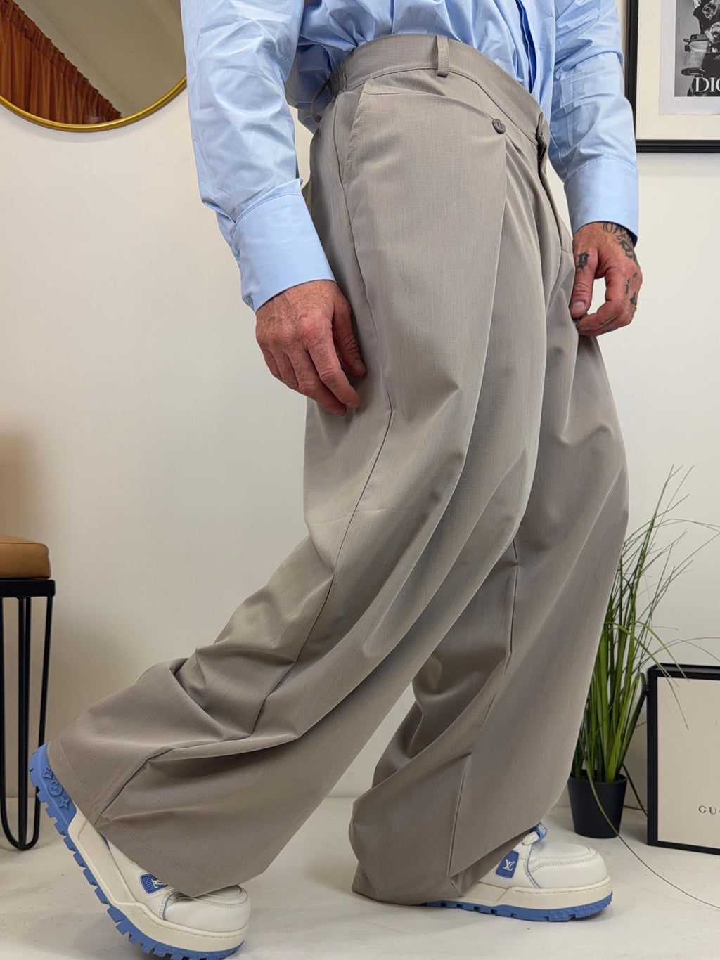 Pantalone buttons big over