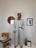 Coordinato in denim ballon
