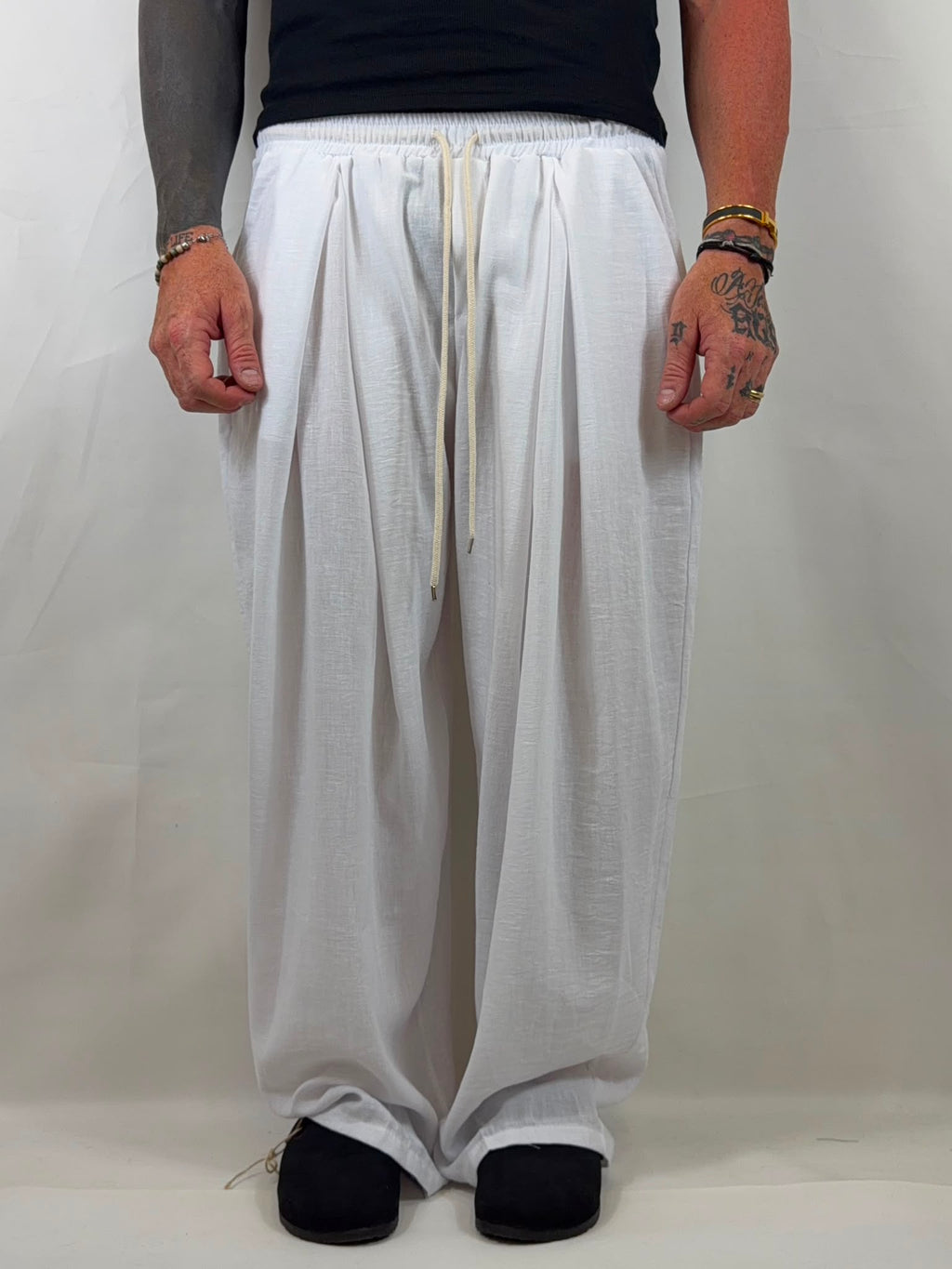 Pantalone Super pences misto/lino