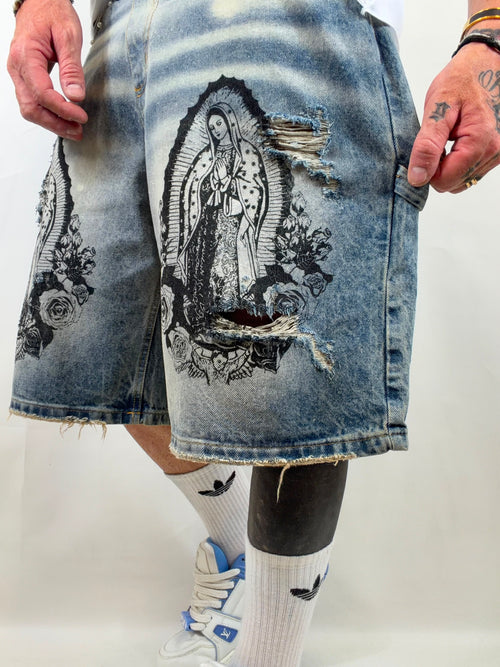 Short denim Saint