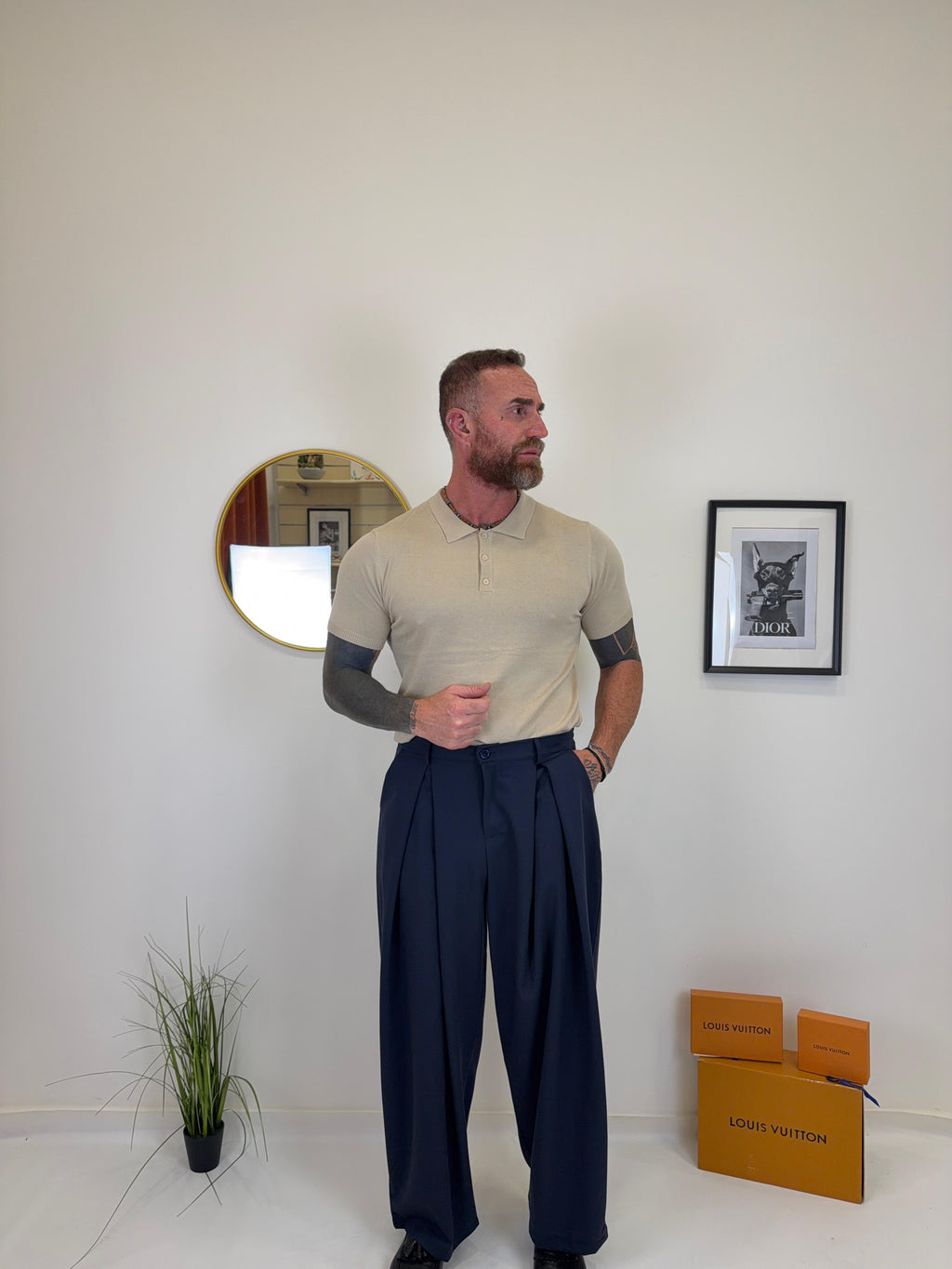 Polo in filo slim
