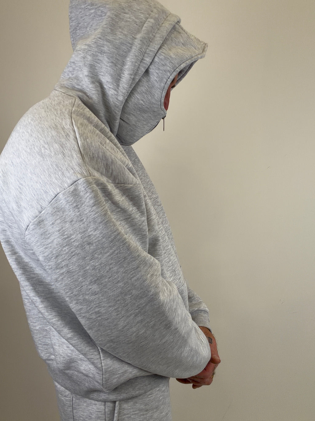 Felpa balaclava oversize