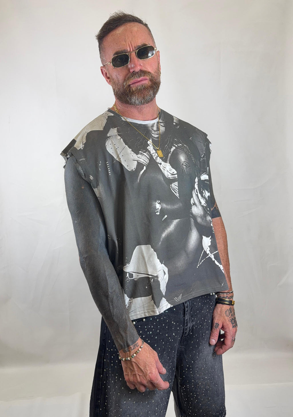 Shirt Smanicato Rap