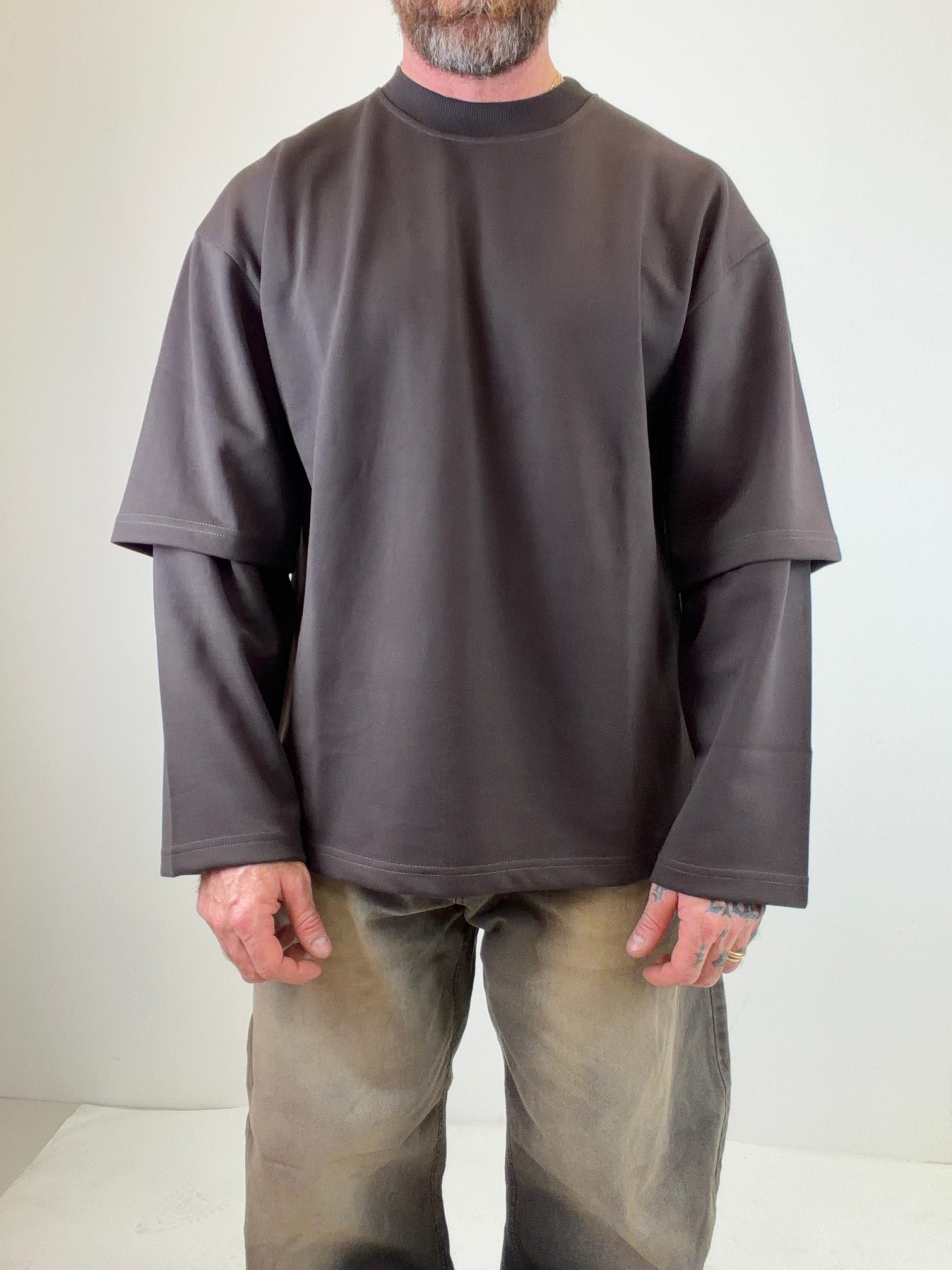 Shirt longsleeve double