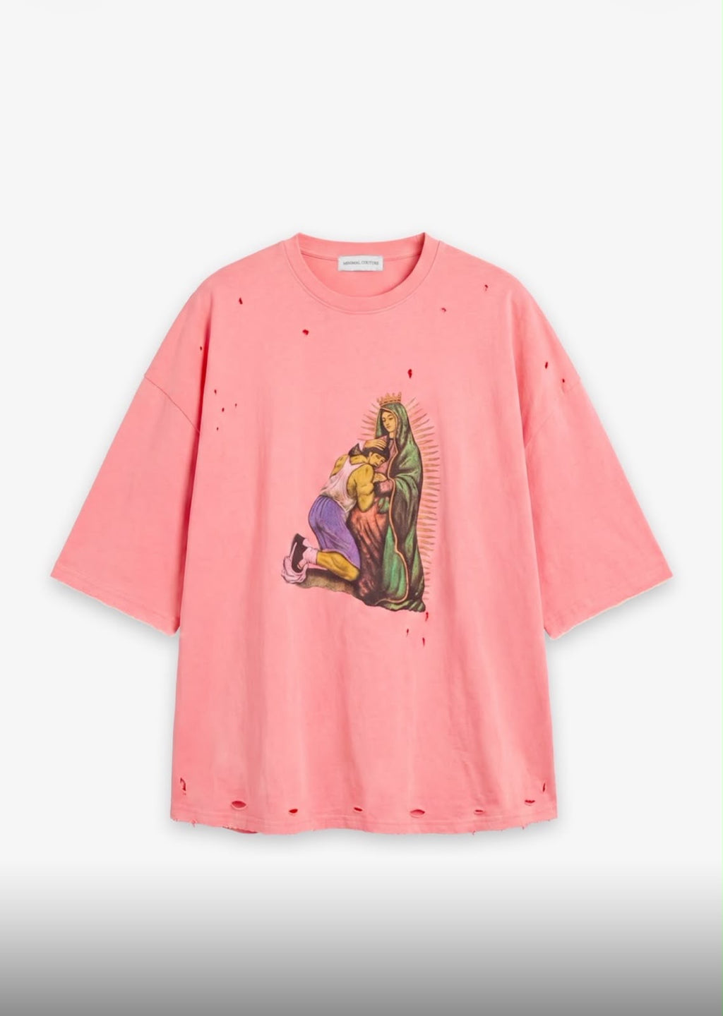 Shirt big over santa Madre