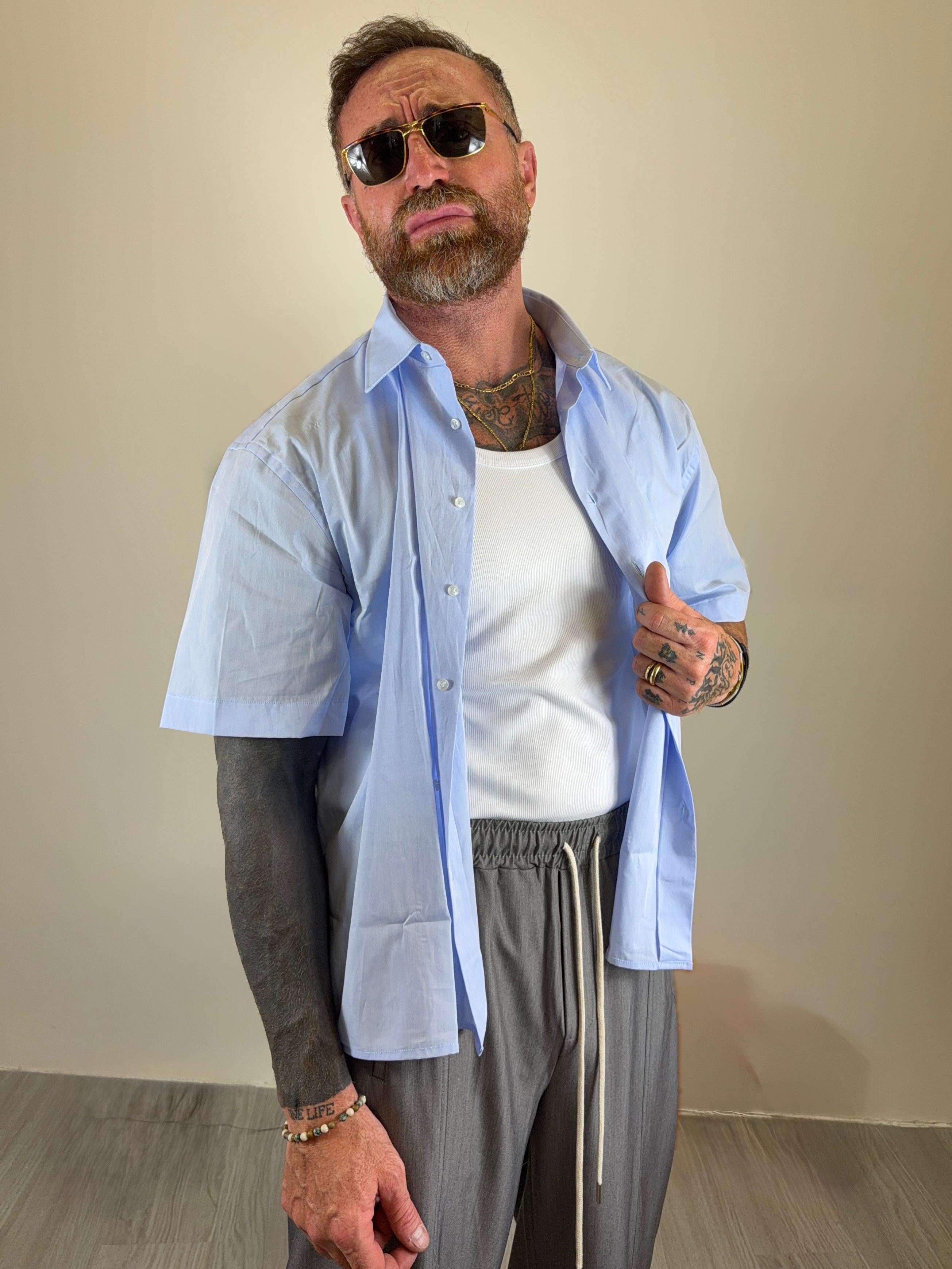 Camicia mezza manica simply