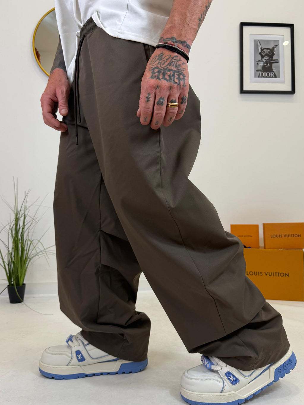 Pantalone balloon pences