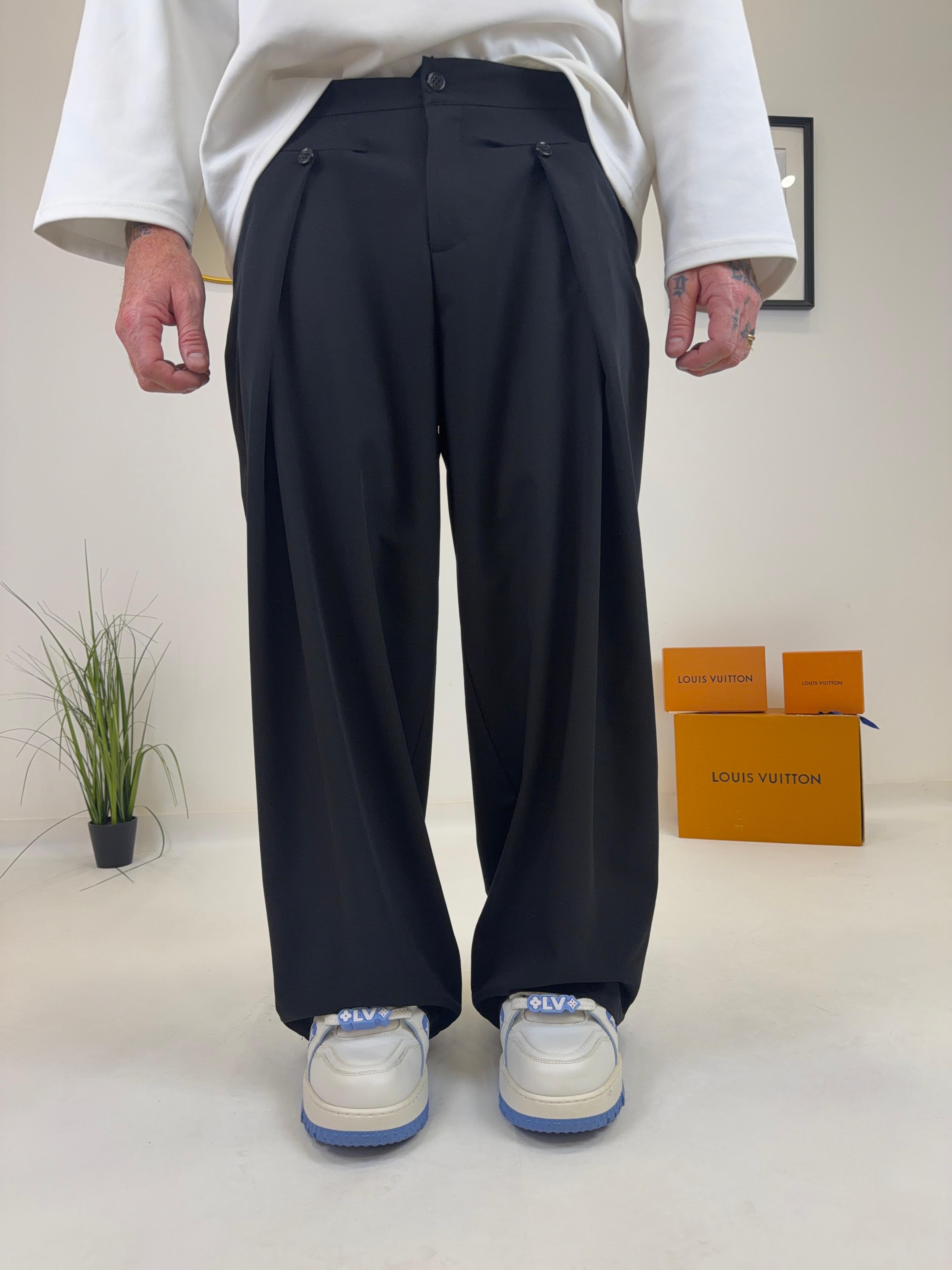 Pantalone buttons big over