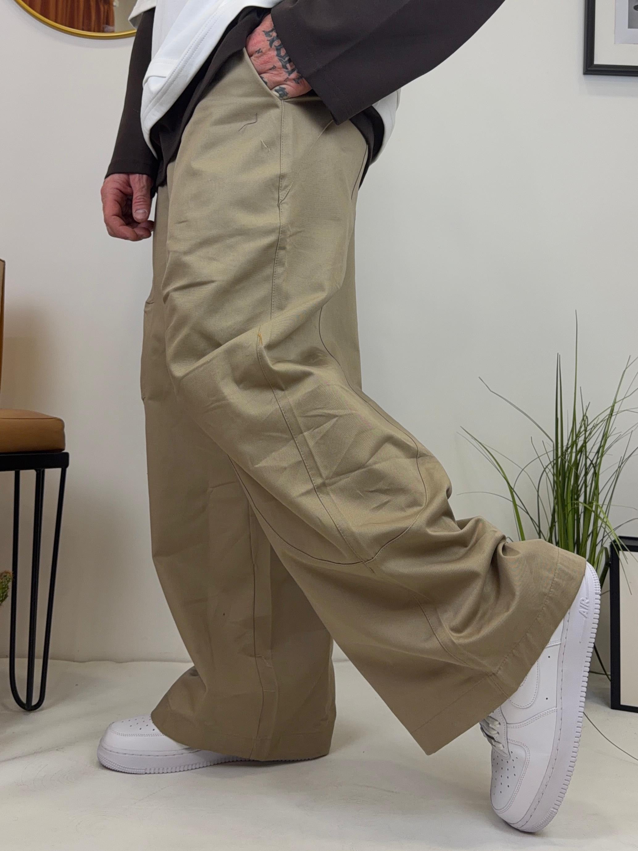 Pantalone extracut big over