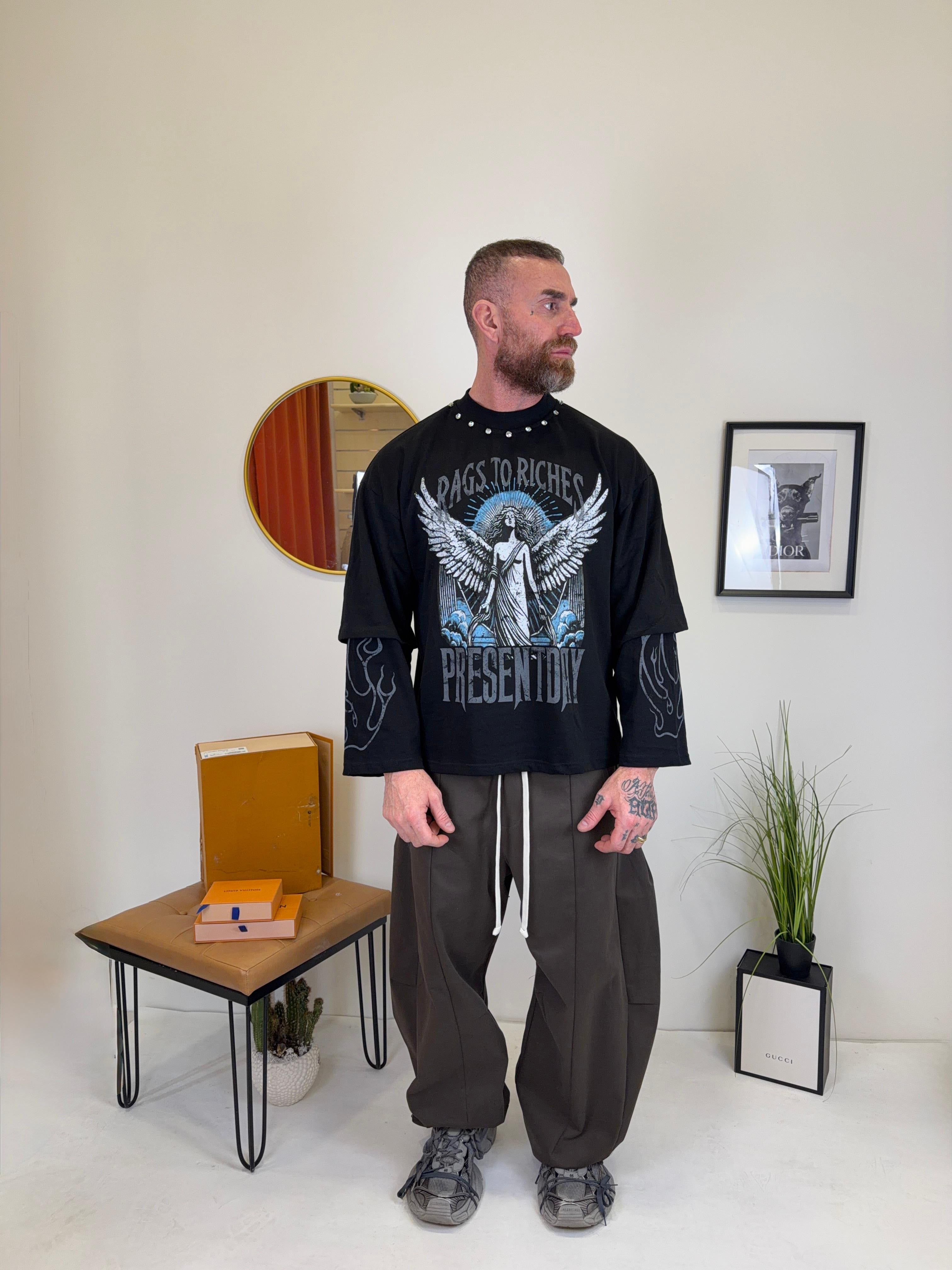 Lonsleeve double Paradise