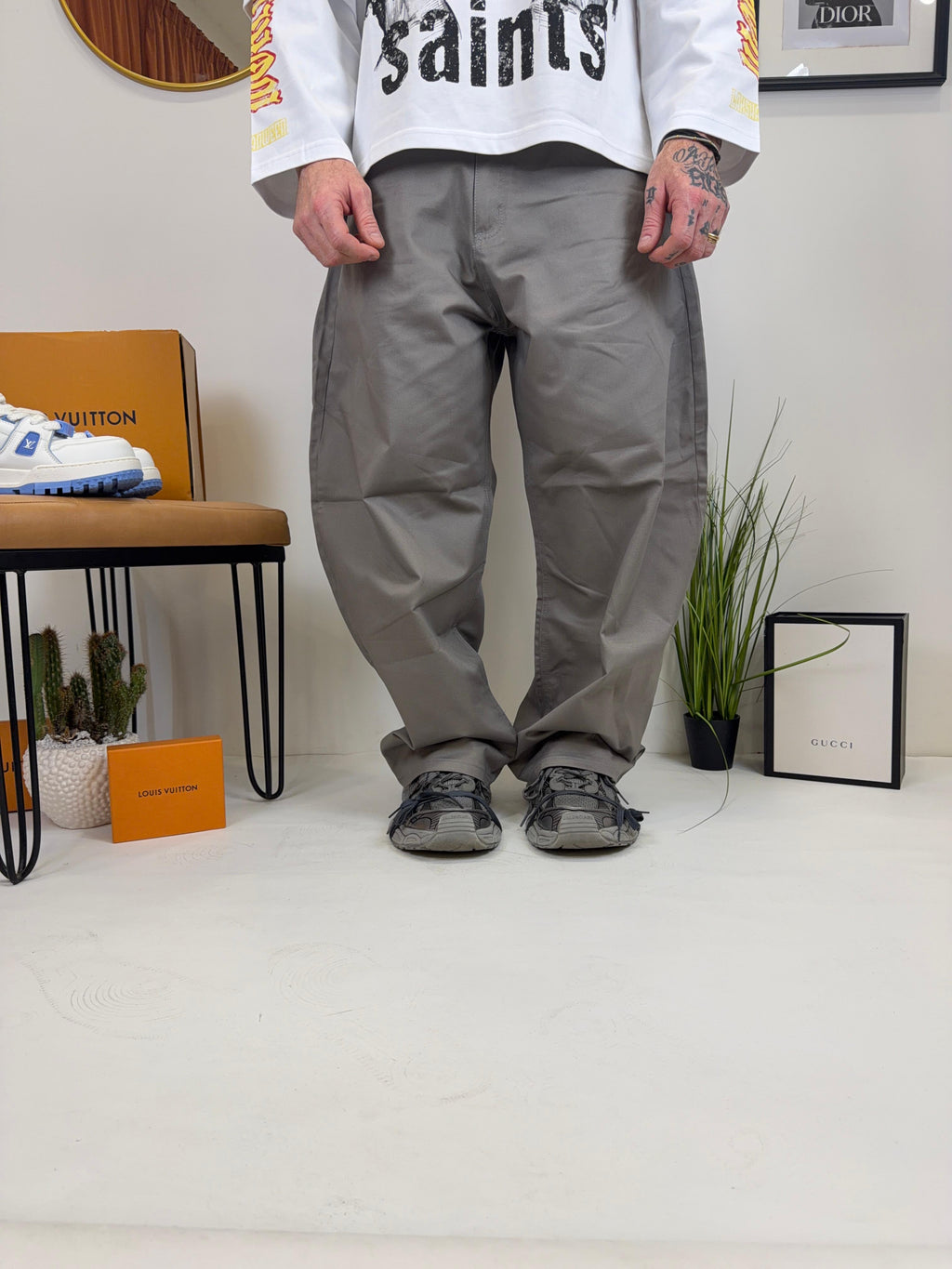 Pantalone balloon fit