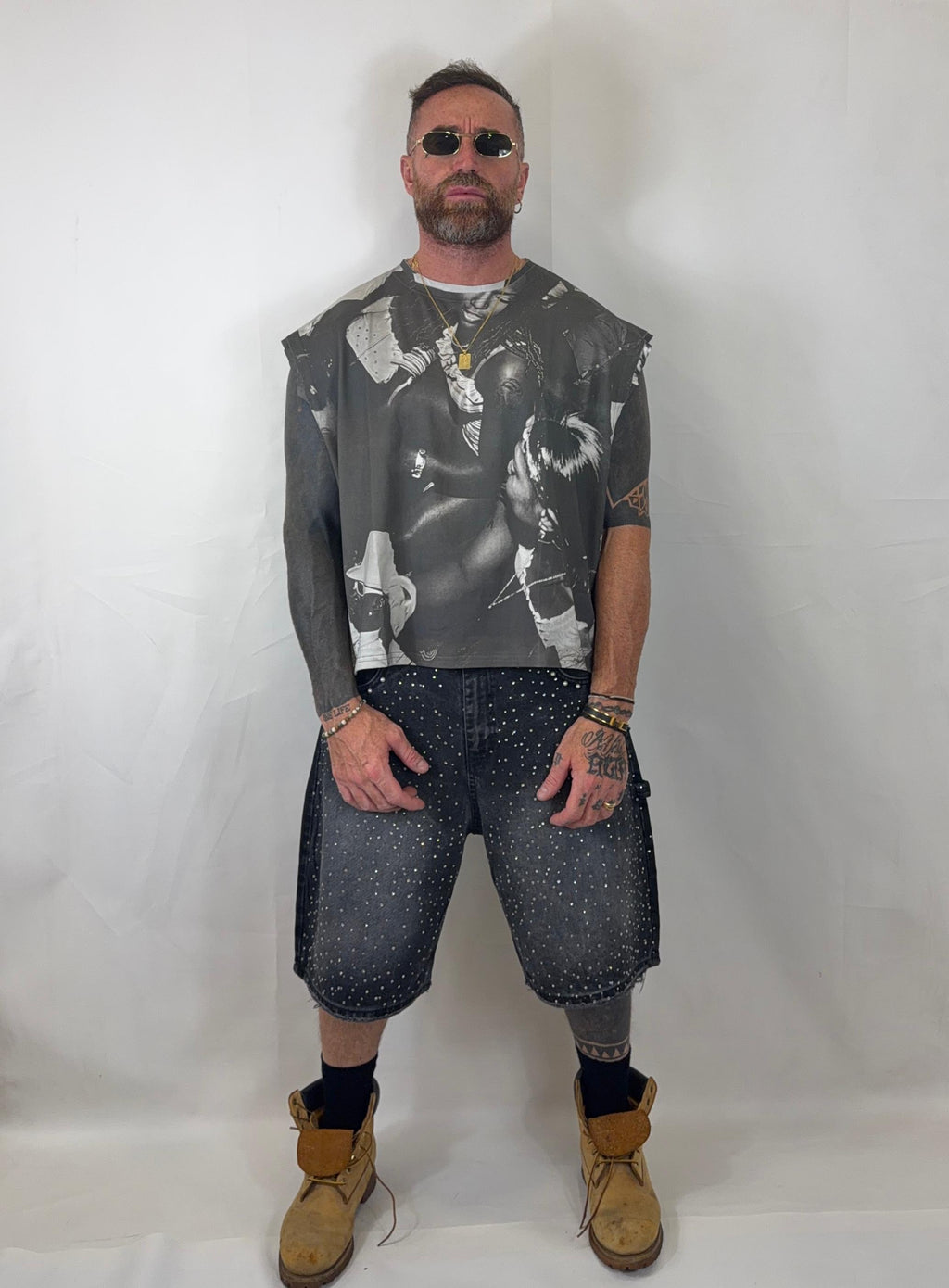 Shirt Smanicato Rap