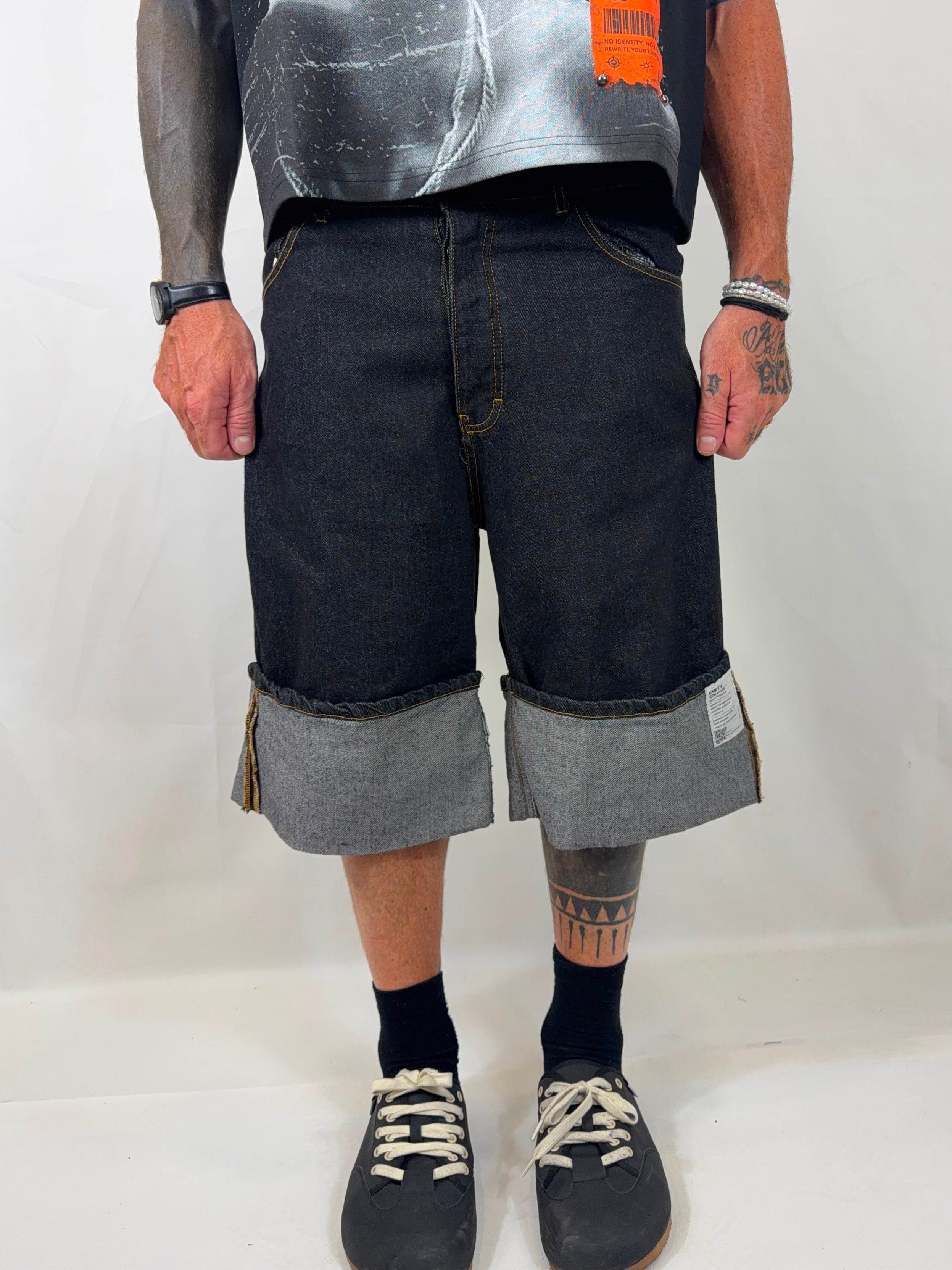 Bermuda Denim piegone