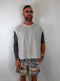 Shirt smanicata velata