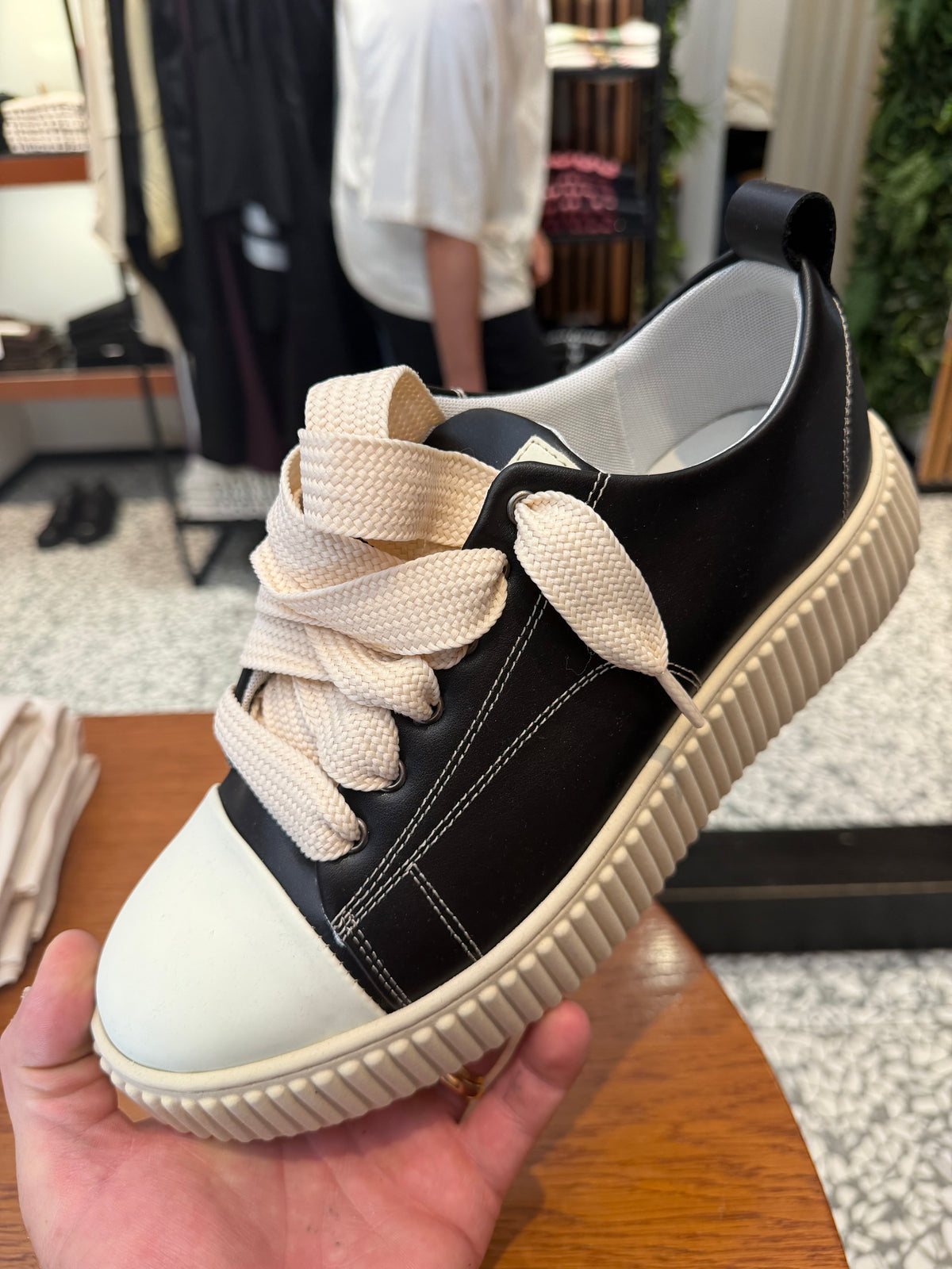 Scarpa mood Rick pelle nera