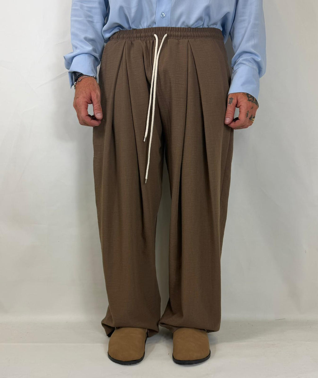 Pantalone Super pences misto/lino