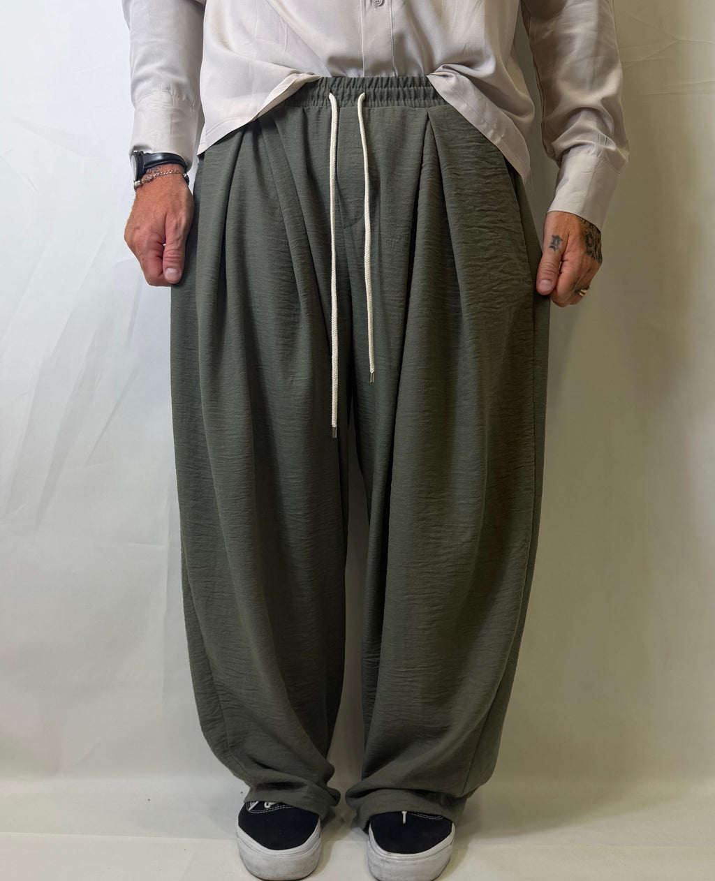 Pantalone Super pences misto/lino
