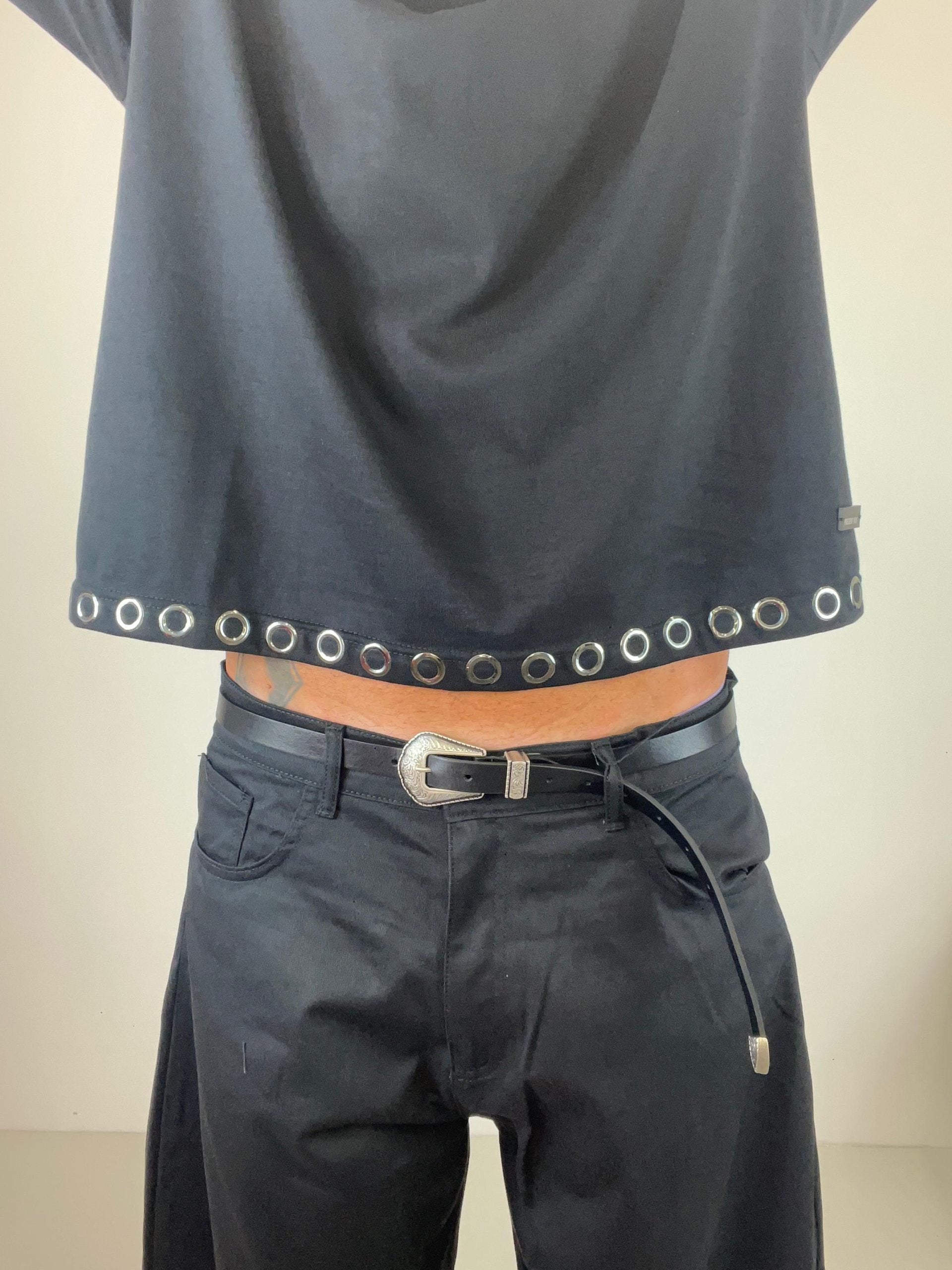 Shirt crop anelli