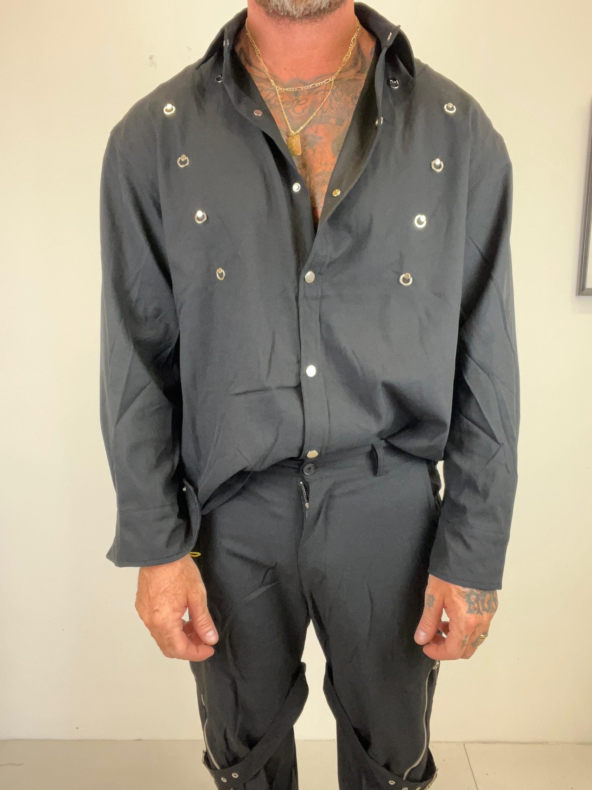 Coordinato black zipper