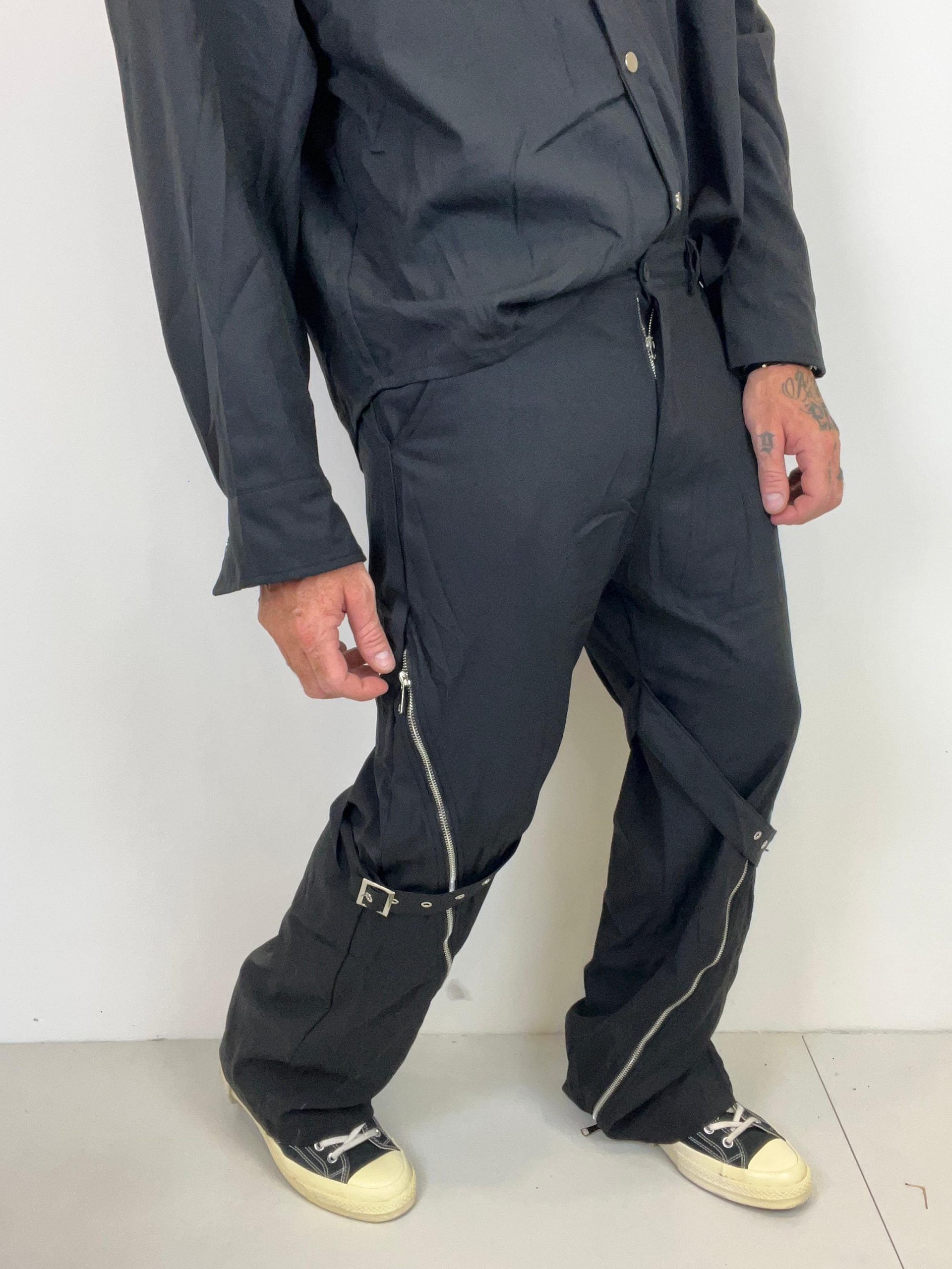 Coordinato black zipper