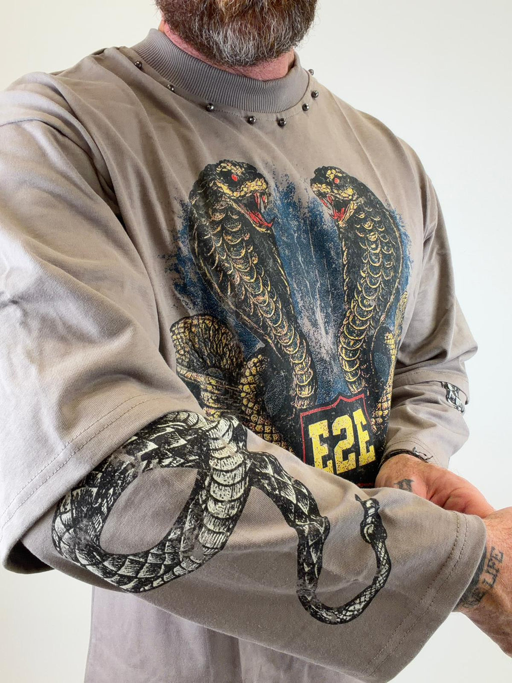 Shirt long sleeve double empire