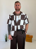 Camicia Oversize in pizzo traforato