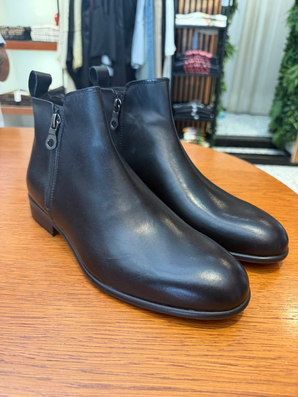 Stivale doppia zip Vera Pelle
