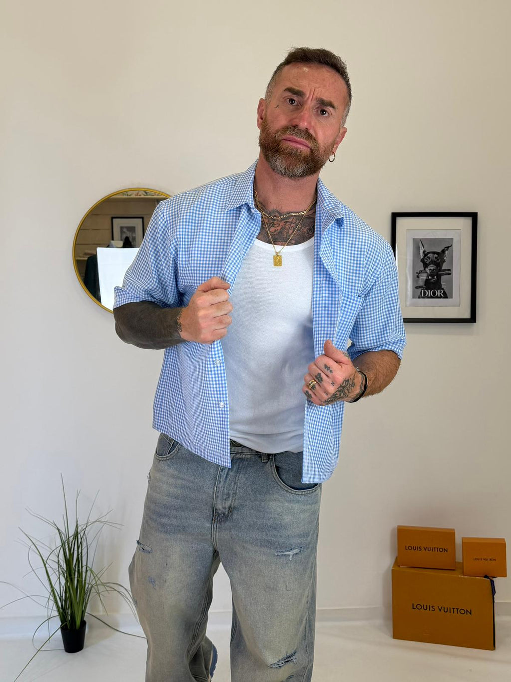 Camicia crop Glasgow