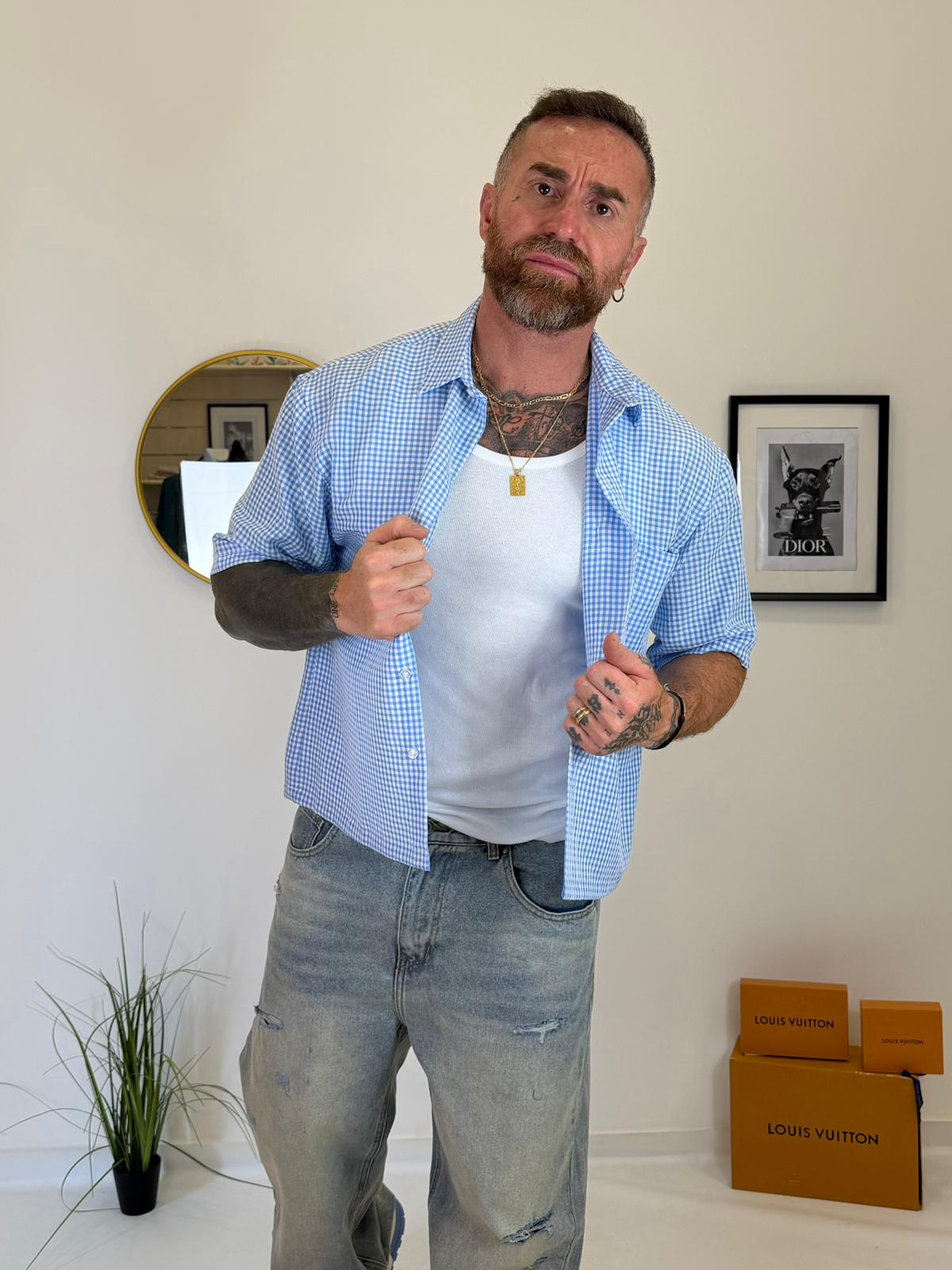 Camicia crop Glasgow
