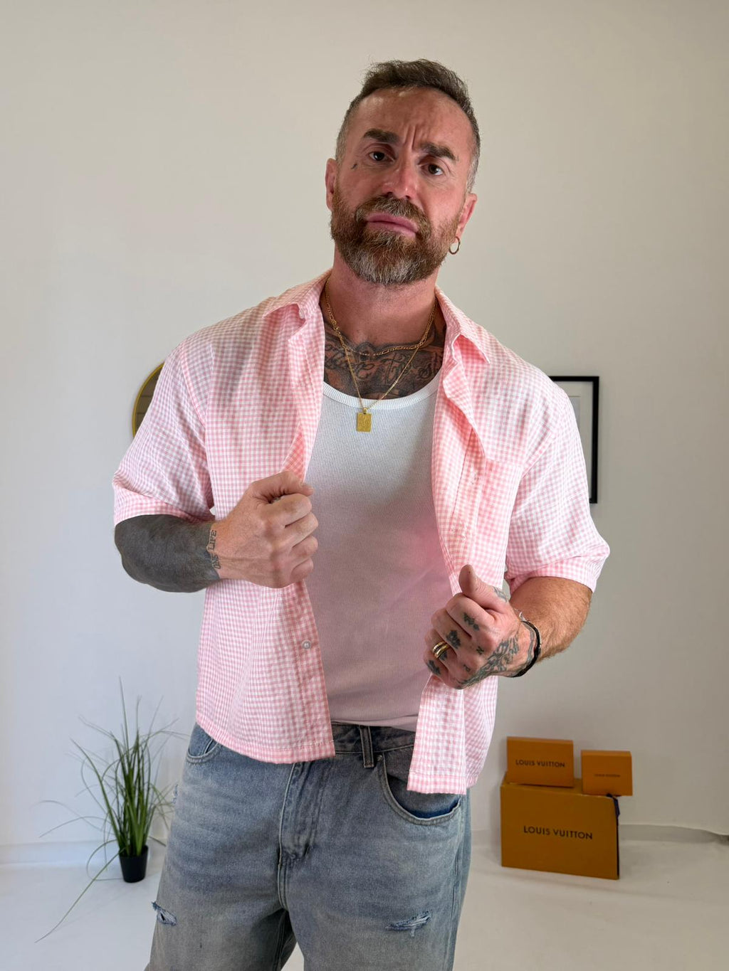 Camicia crop Glasgow