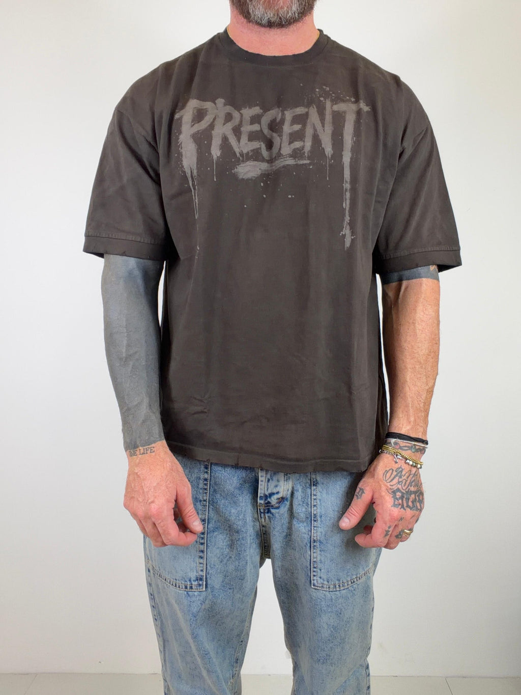 Shirt effetto lavanda Present