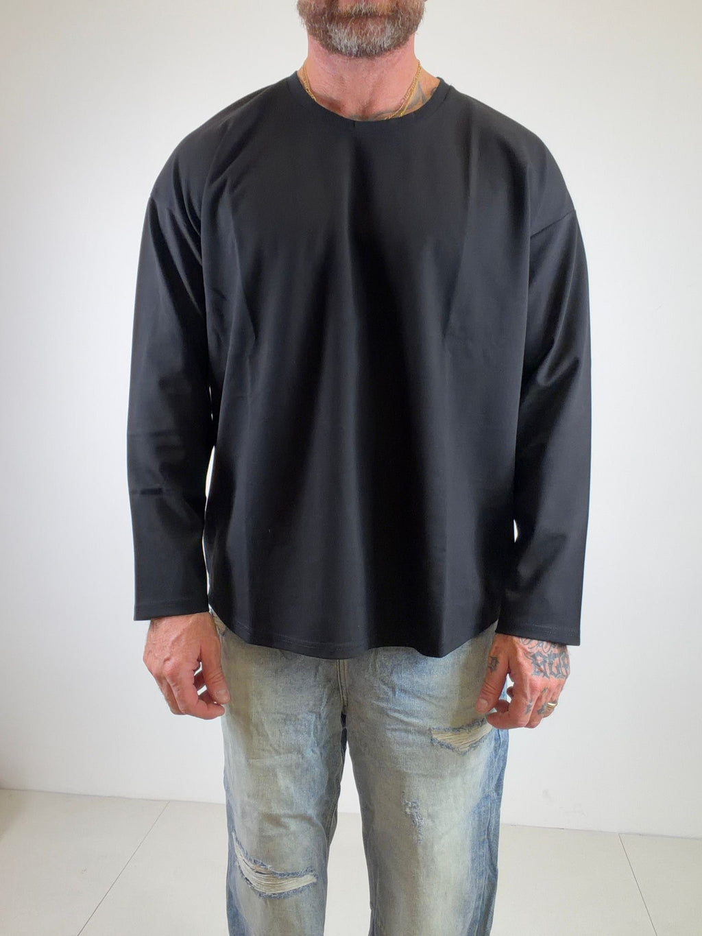 Longsleeve MÜDA nera