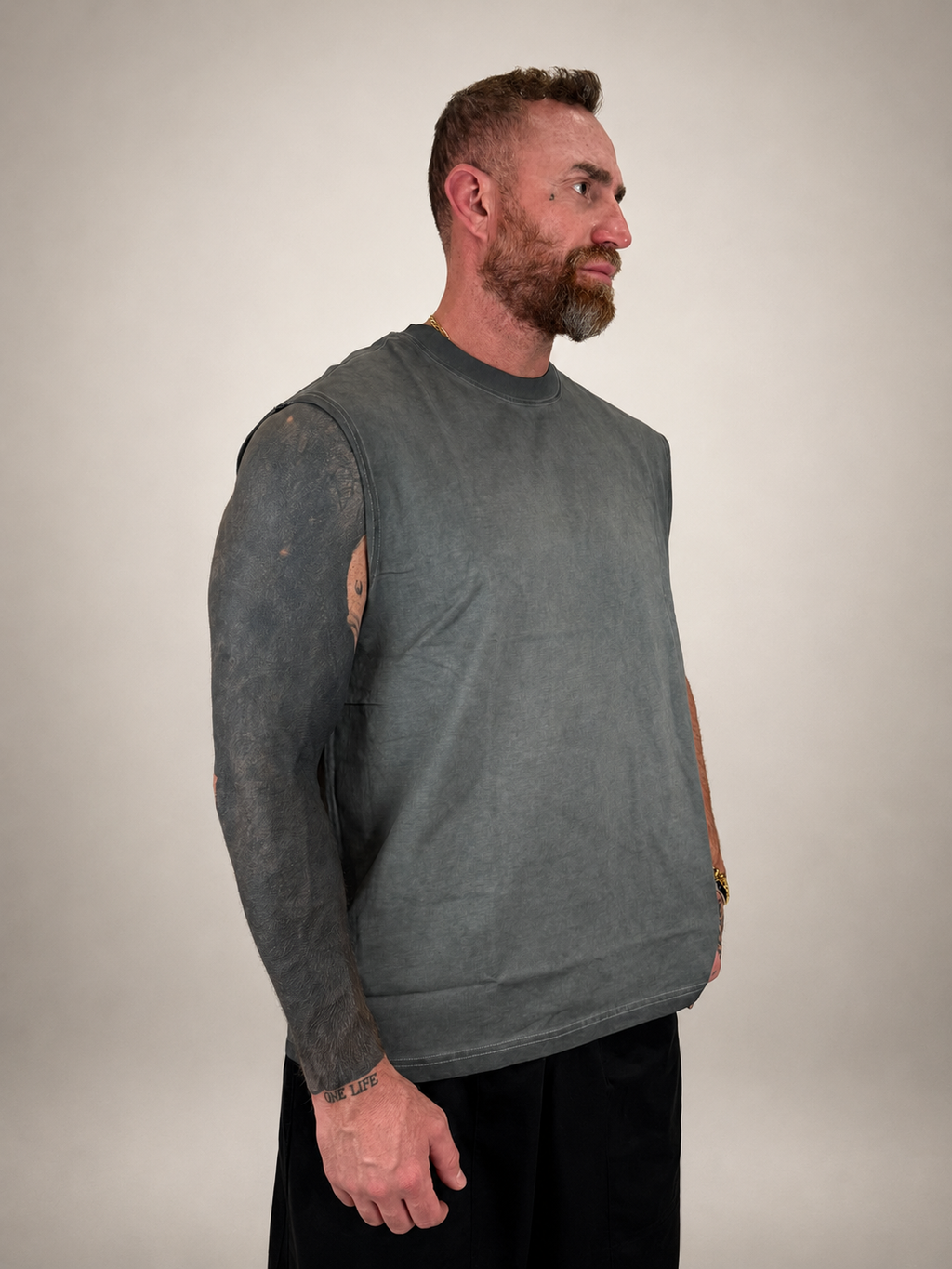 Shirt Smanicata colore lavato Oversize