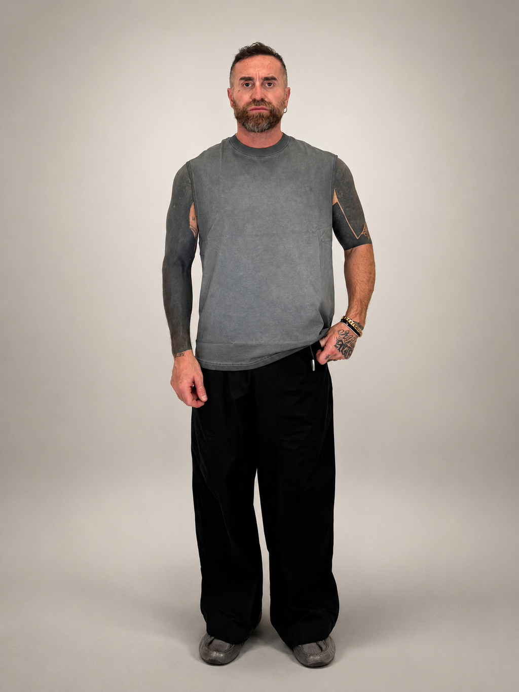 Shirt Smanicata colore lavato Oversize